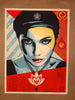 Shepard Fairey - Oil Lotus Woman