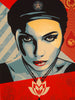 Shepard Fairey - Oil Lotus Woman