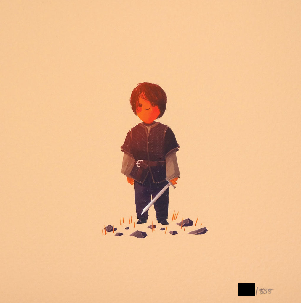 Olly Moss - Arya Stark
