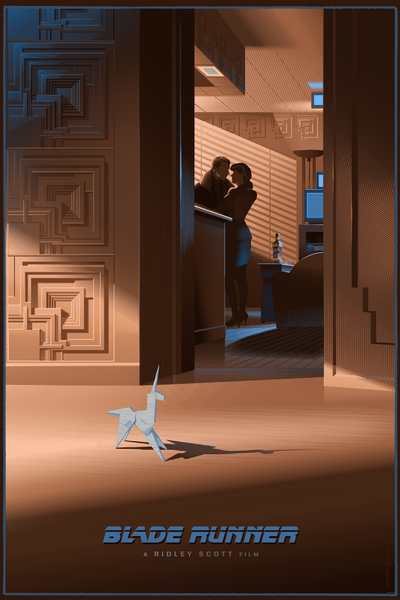 Laurent Durieux - Blade Runner Memories in Green Aluminum Variant