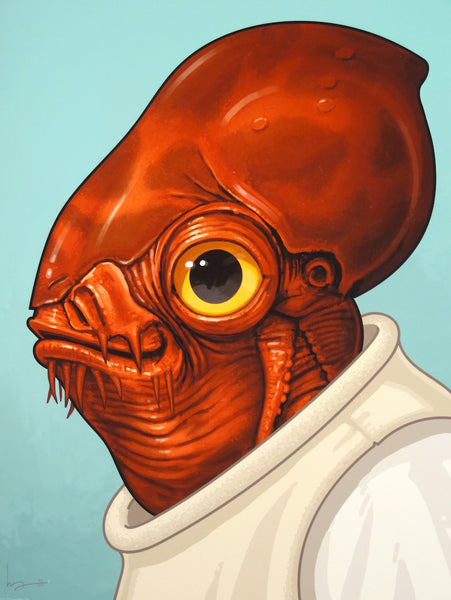 Mike Mitchell - Admiral Ackbar (Portrait)