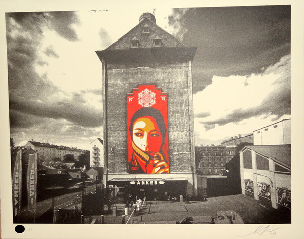 Shepard Fairey - Commanda Mural