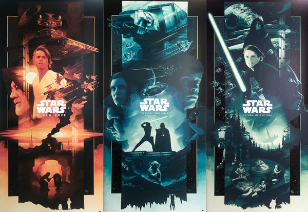 John Guydo - Star Wars Trilogy Variant Set